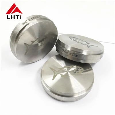 Disques forgés en titane Gâteau rond en titane